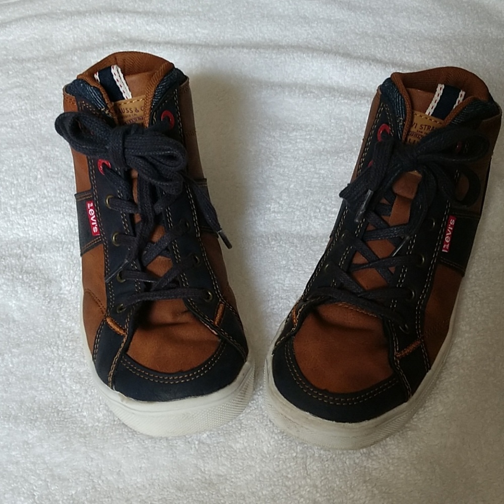 Levi Strauss Boy's High Top Sneakers
